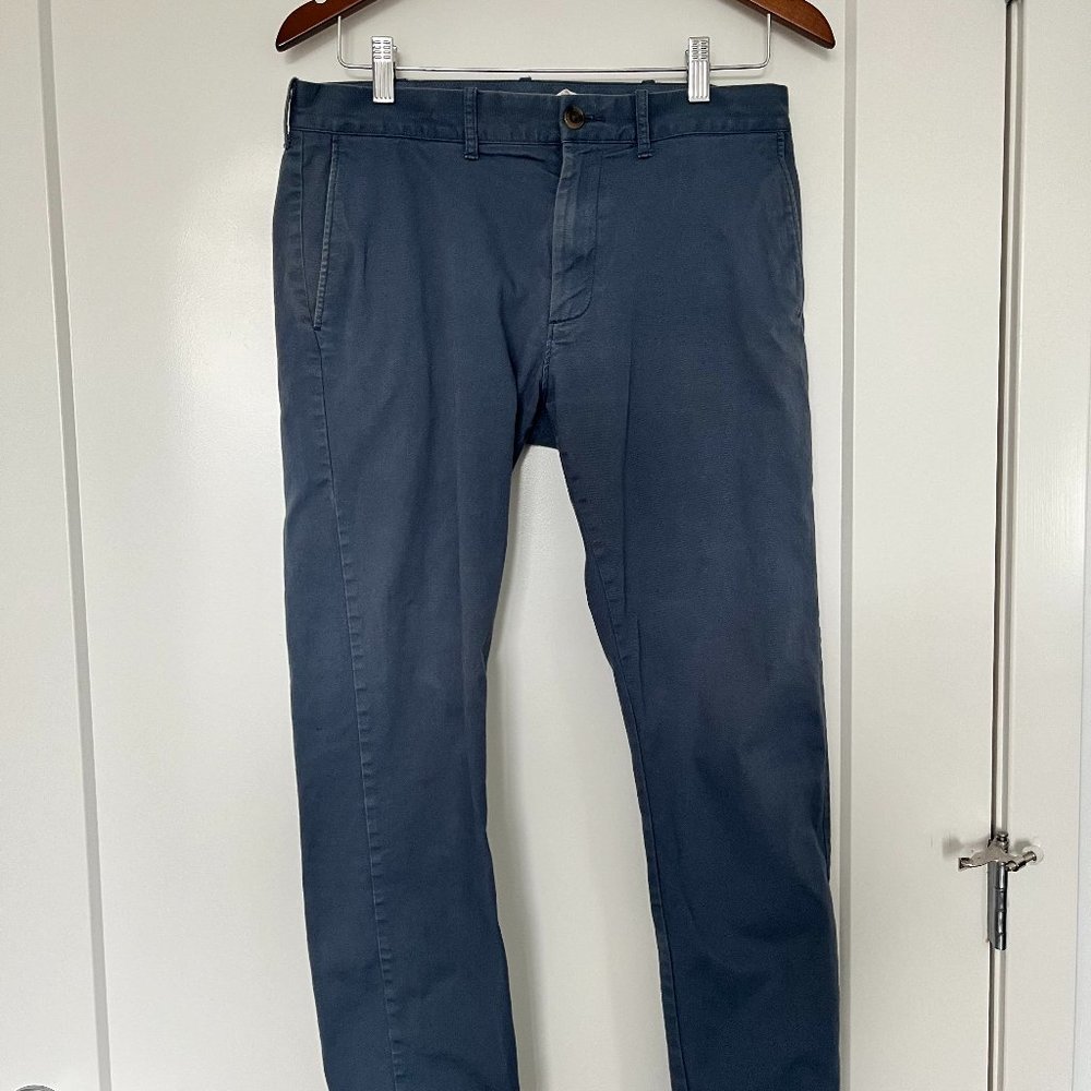 Blue Pants J Crew Flex 30x30 Slim